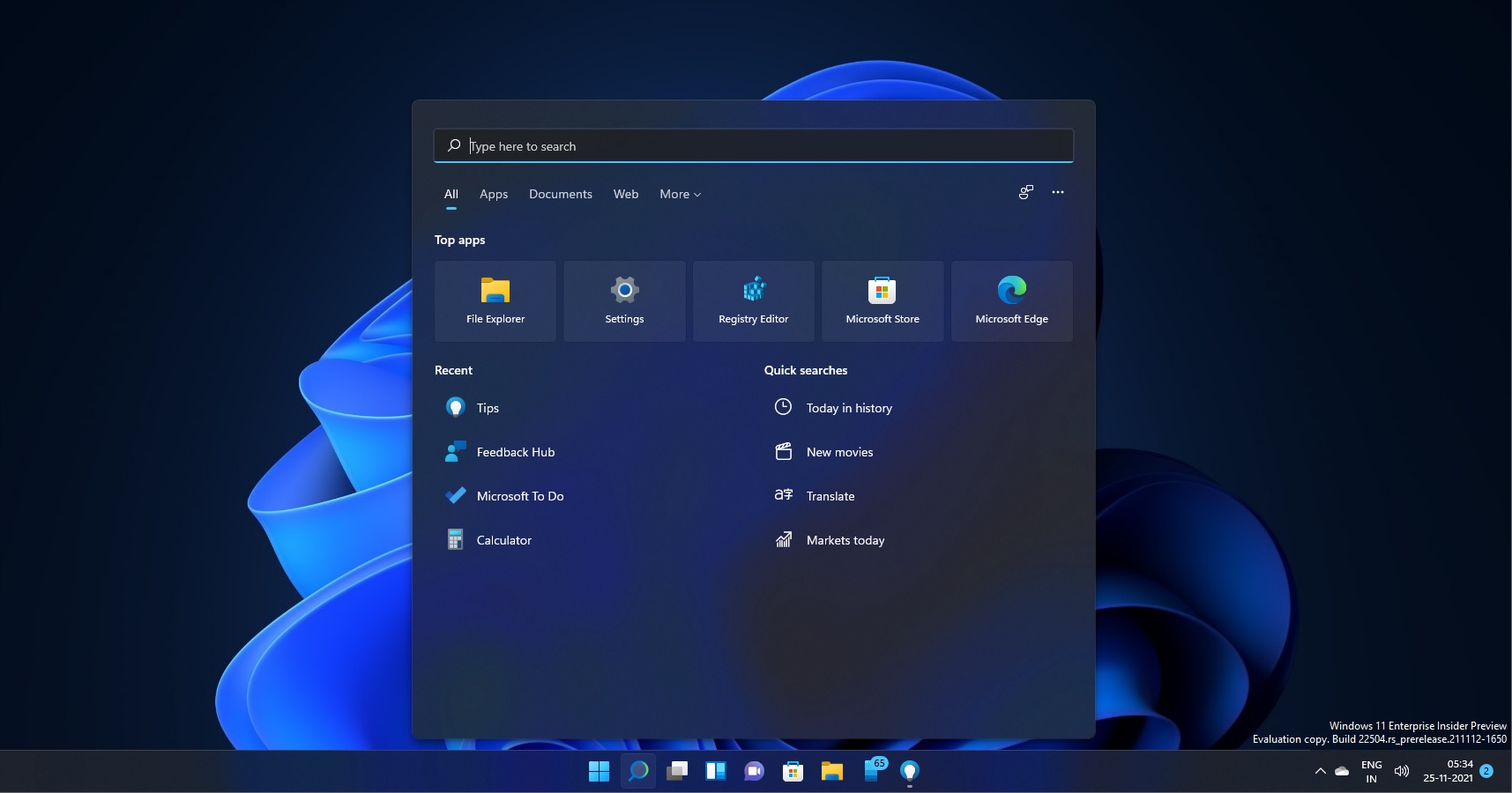 Interface do Windows 11 com materiais Mica e Acrylic em janelas translúcidas